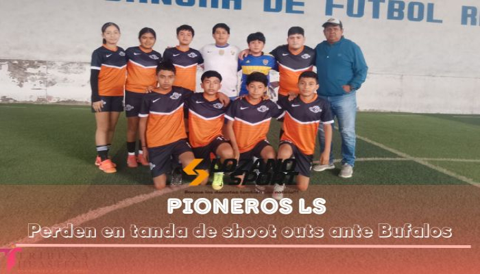 PIONEROS LOZANO SPORT SE QUEDA EN SEMIFINALES DEL TORNEO REGIONAL DE FUTBOL SIETE