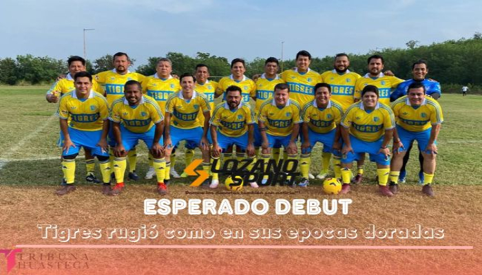 TIGRES DEBUTA CON TRIUNFO EN EL FÚTBOL VETERANO DE CERRO AZUL