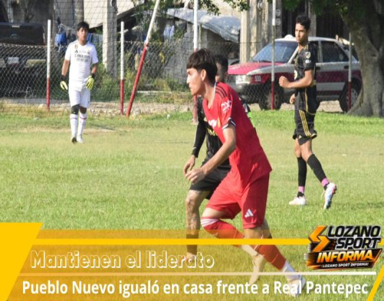 REAL PANTEPEC RESCATA EMPATE ANTE EL SÚPER LÍDER PUEBLO NUEVO
