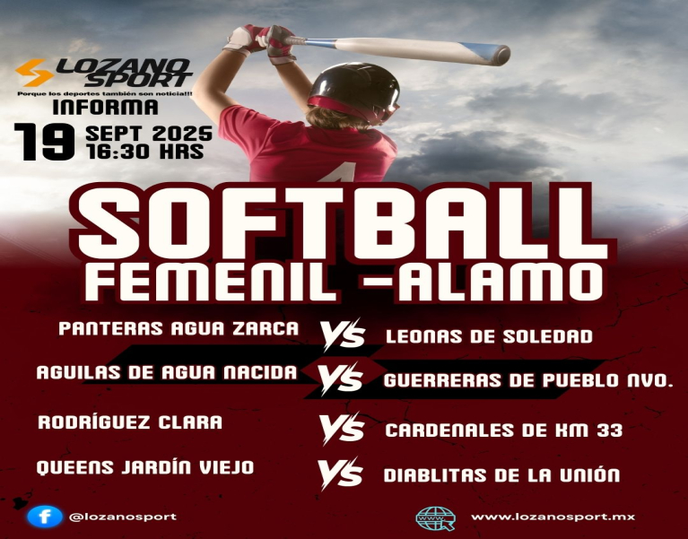 ROL DE JUEGOS LIGA DE SOFTBOL J-2