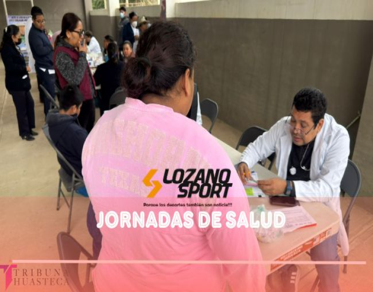 CONTINÚAN LAS JORNADAS DE SALUD EN COLONIAS