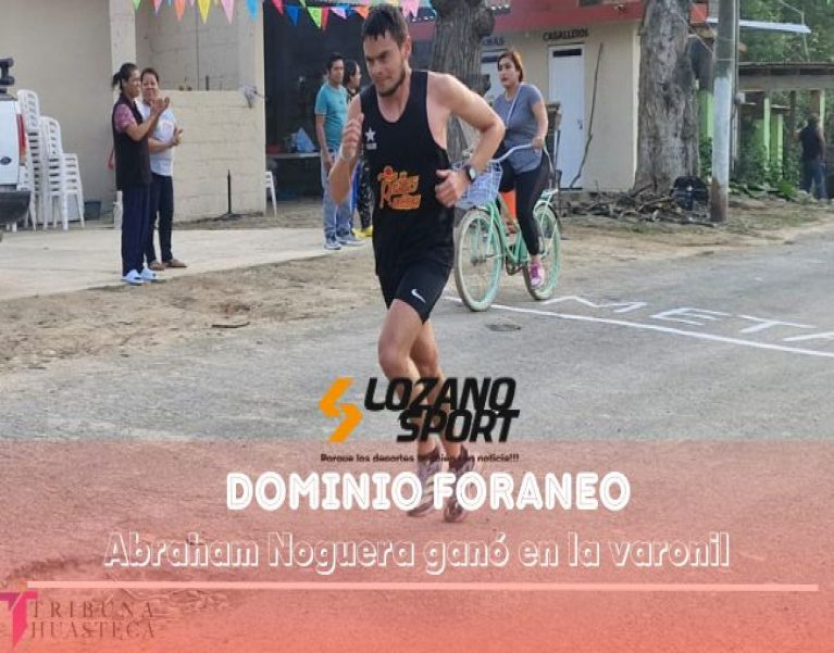 TRIUNFO PARA ABRAHAM NOGUERA EN LA CARRERA ATLÉTICA 3K DE LA TORTUGA