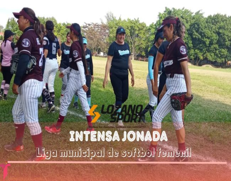 INTENSA JORNADA DE SOFTBOL FEMENIL EN LA LIGA MUNICIPAL
