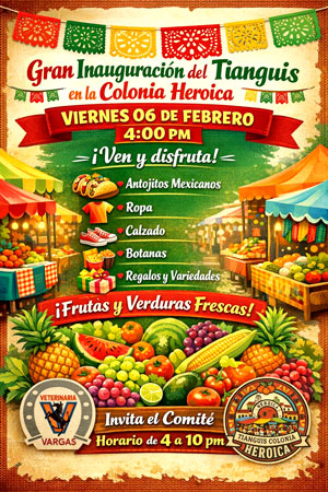 Banner Tianguis Heroica